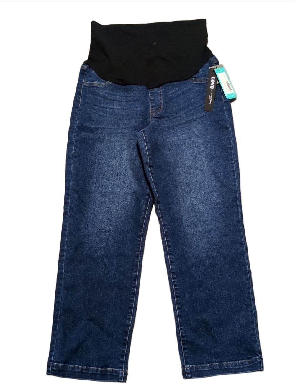 Liverpool Los Angelos Maternity Dara Slim Straight Jeans Size 12/31